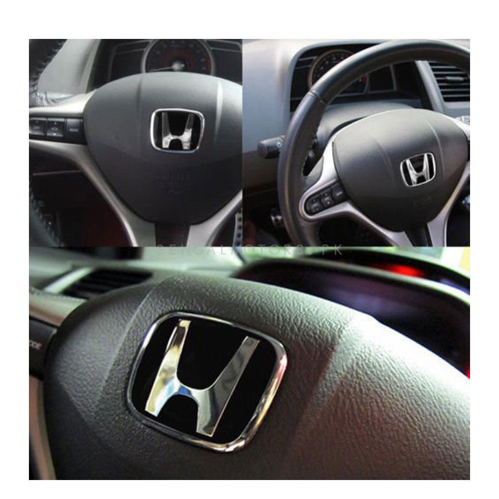Honda Pin Type emblem badge for steering  high quality material
