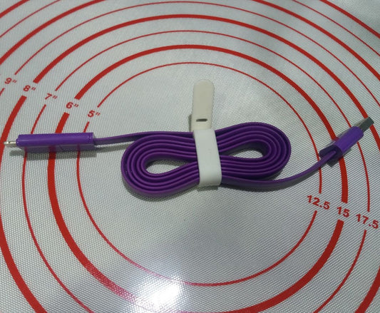 2 in 1 JNC Mobile charging Dual cable iphone and android High Quality A One Soft Ruber Long Life