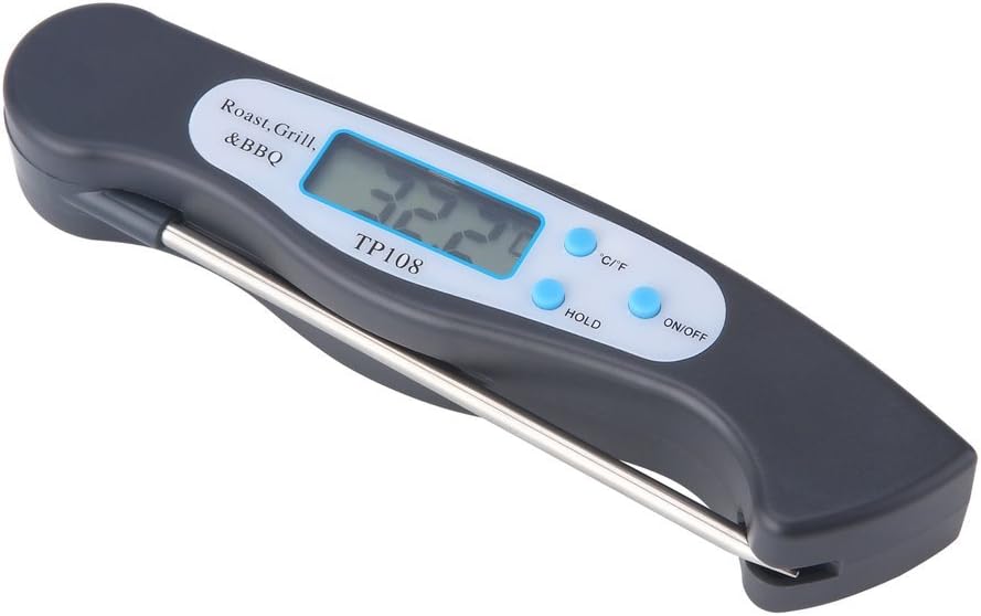 Top-Spring TP108 Foldable Digital Thermometer BBQ Meat Food Probe Kitchen Thermometer