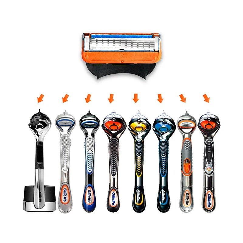 1Pcs Fusion 5 Blade Razor Cartridges – Ultra Sharp Stainless Steel 5-Layer Shaving Blades for Men