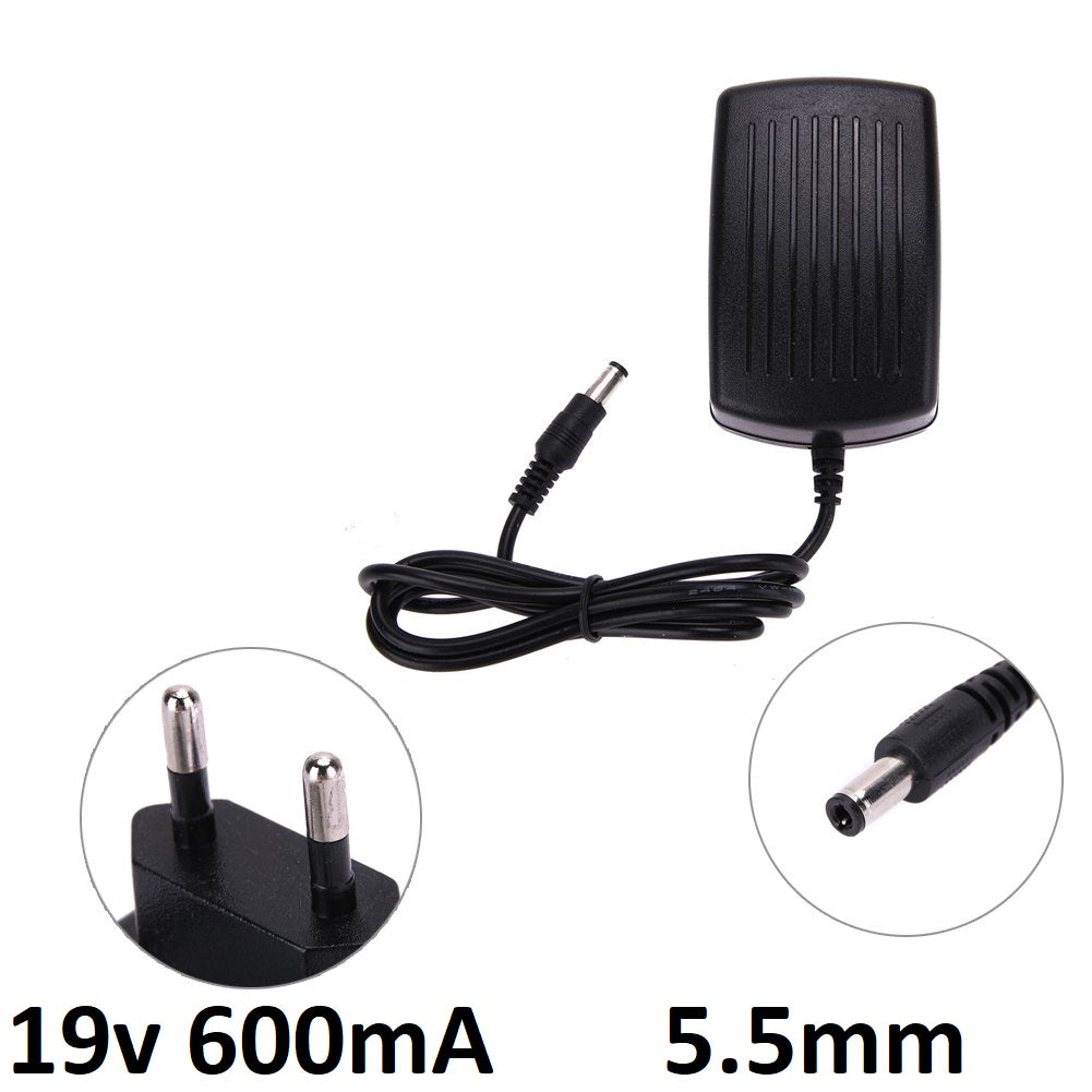 DC 19V 600mA Power Adapter 100-240V AC to DC Converter – 5.5mm Jack Universal Supply for Router, LED, CCTV & Electronics