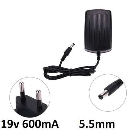 DC 19V 600mA Power Adapter 100-240V AC to DC Converter – 5.5mm Jack Universal Supply for Router, LED, CCTV & Electronics