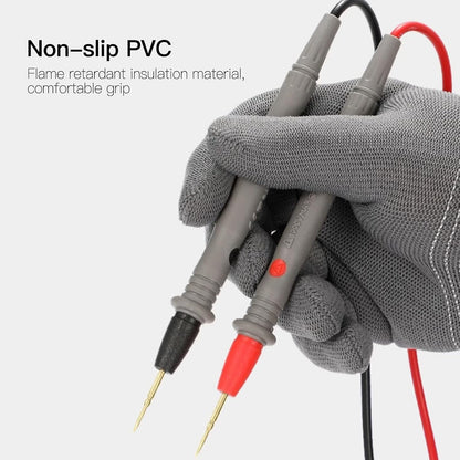 1000V 20A Multimeter Test Leads for Fluke – Heavy Duty Alligator Clip Probes Cable for Digital Multimeter, Electrical Test Leads Kit
