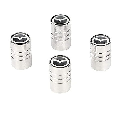 4 Pcs Tire Valve Caps for Mazda CX-90 – Premium Dust Caps for Car Tyres, Air Valve Stem Covers, Durable Leak-Proof Valve Caps