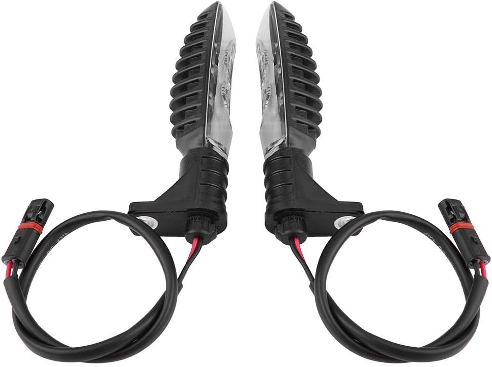 . Pair Front LED Turn Signal Indicator Light (Fits BMW F800 Series)