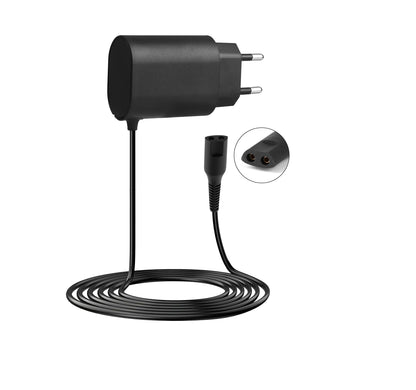 12V 0.4A Replacement Charger for Electric Shaver & Trimmer Series 9/8/7/6/5/4/3/2/1 | Smart Plug Charging Cable