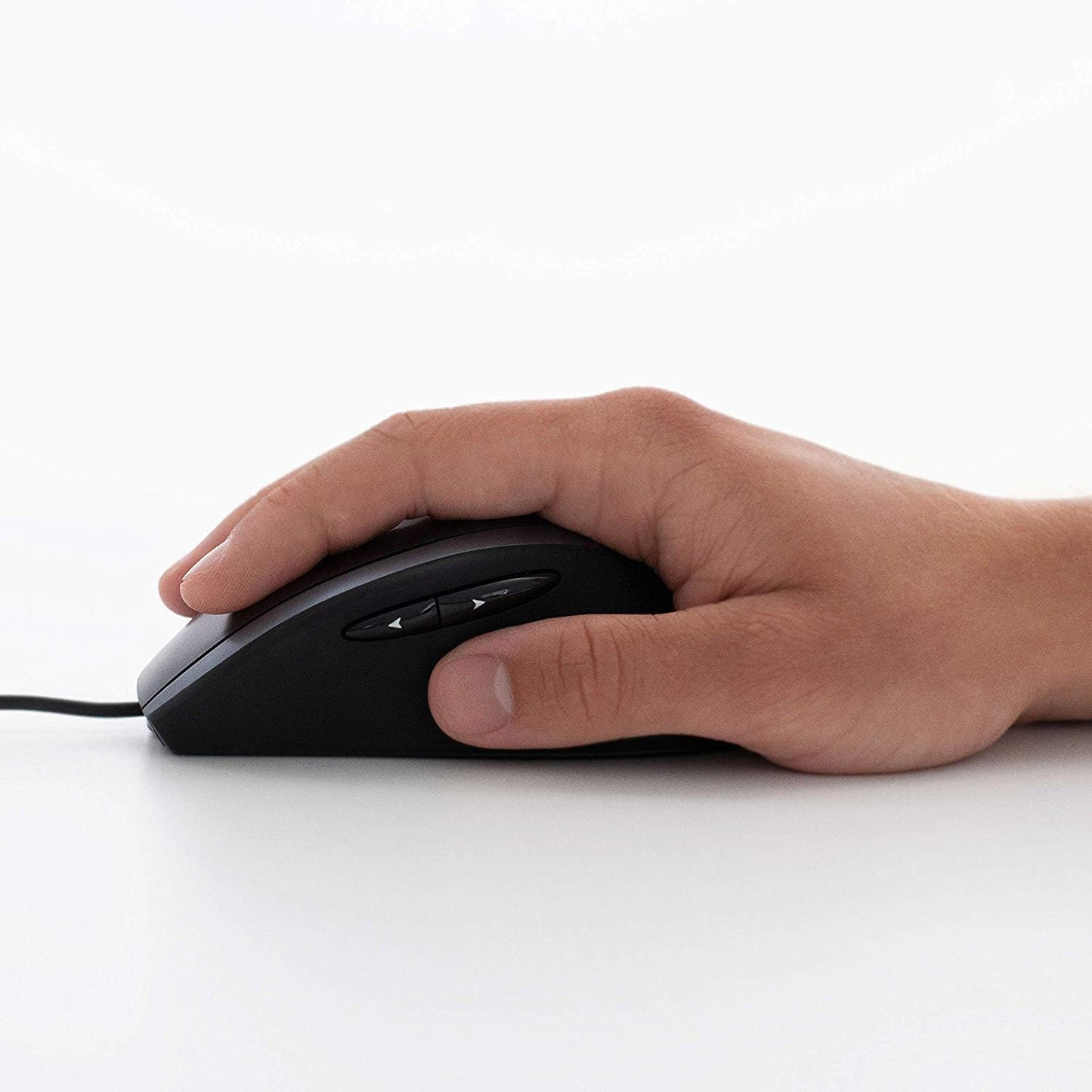 1 pcs Logitech M500 Wired USB Mouse – 1000 DPI Laser Precision, 7 Programmable Buttons, Hyper-Fast Scrolling for PC, Mac & Laptop (Black)