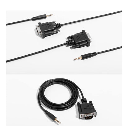 RS232 DB9 to 3.5mm 4-Pole Stereo Aux Cable 2 Meter – High Quality Data Transfer Serial Cable