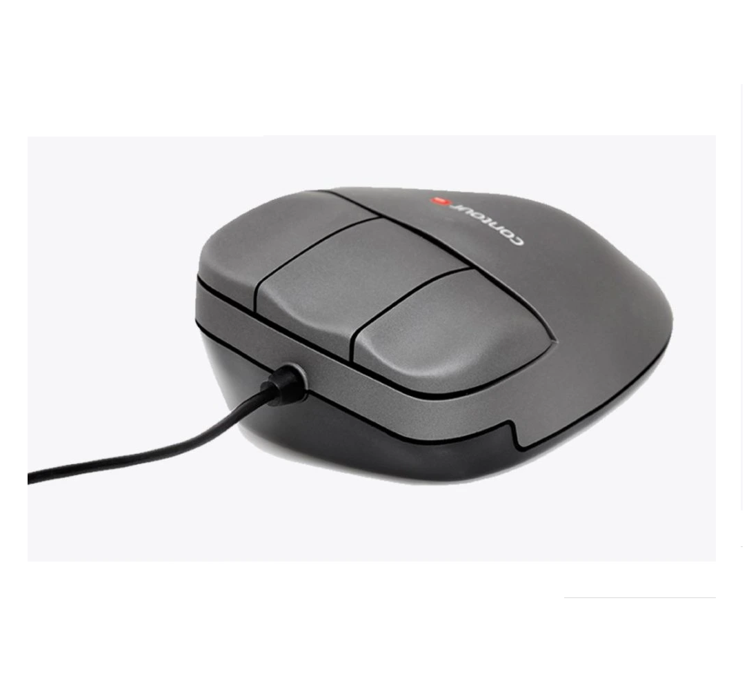 Branded Contour Design CMO-GM Contour Wired Mouse USB Optical Ergonomic Mouse for PC & Laptop