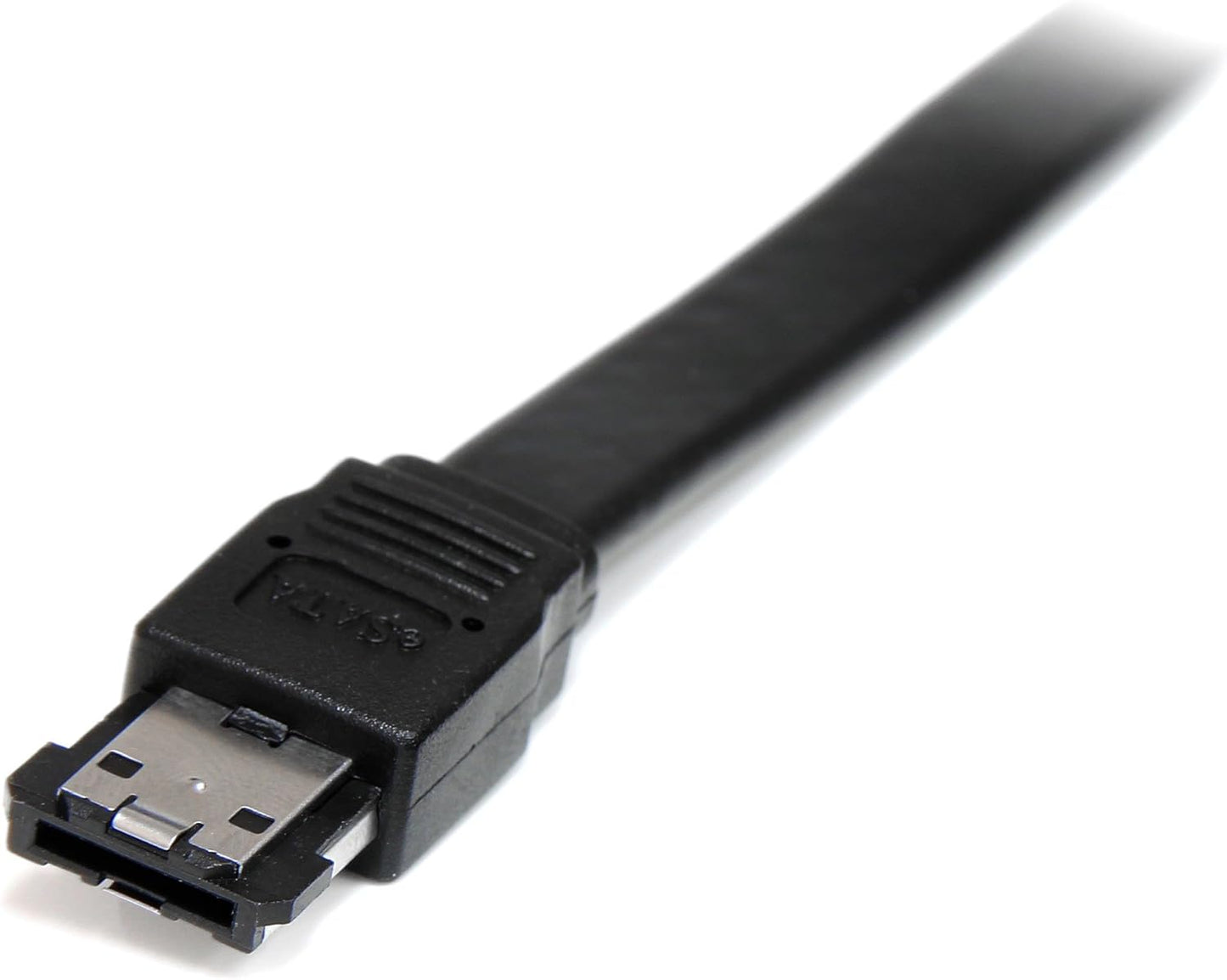 Premium Quality 1 Meter eSATA to eSATA Cable 3Gbps – Shielded External SATA 2 Data Cable for Fast & Stable Connection