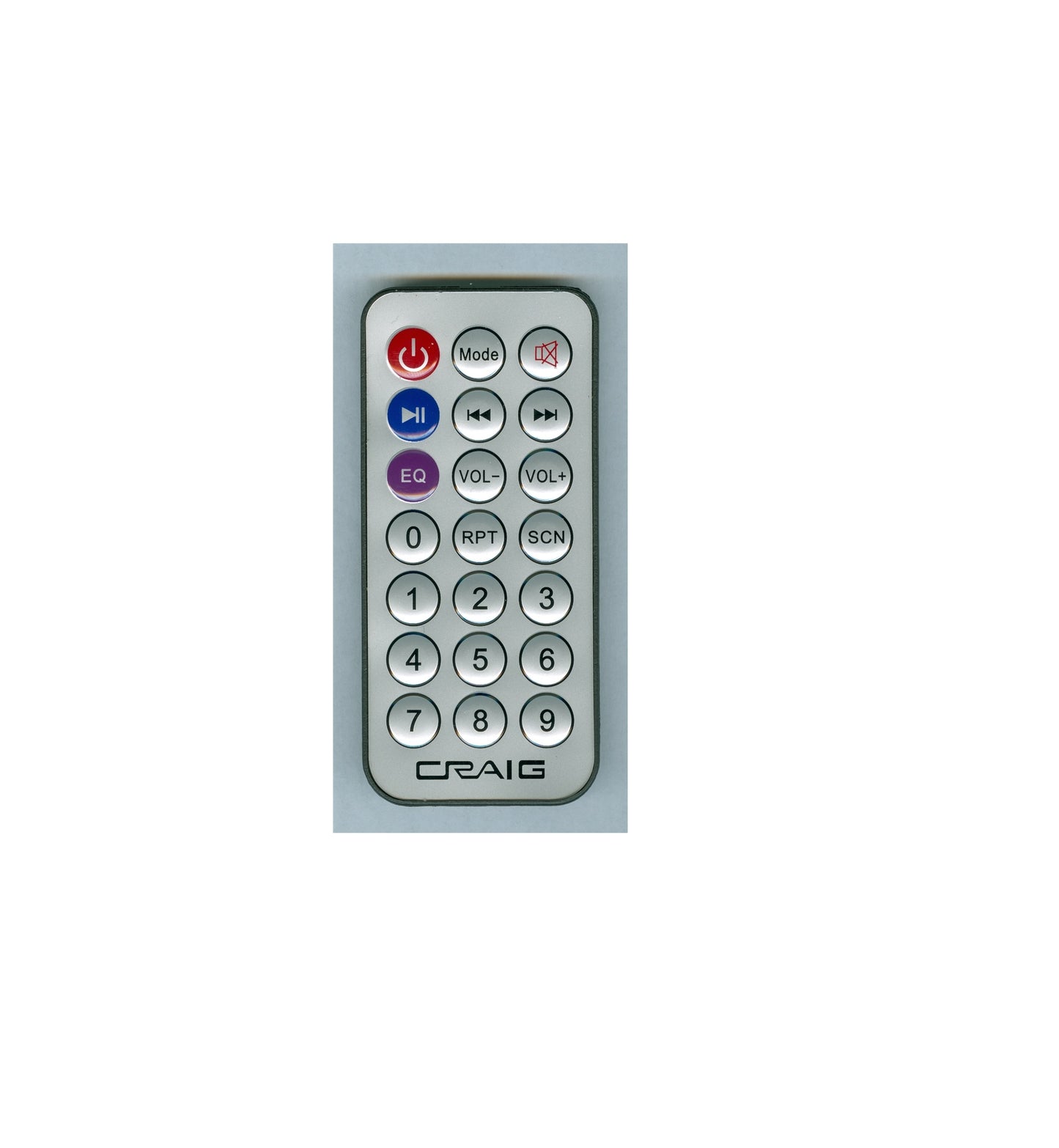 CRAIG CHT909CRC Genuine OEM Original Remote – Replacement Remote Control for CRAIG Audio Systems