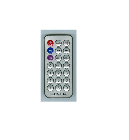 CRAIG CHT909CRC Genuine OEM Original Remote – Replacement Remote Control for CRAIG Audio Systems