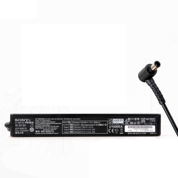 Sony VGP-AC19V51 Laptop Charger 19.5V 4.7A 90W for Sony VAIO