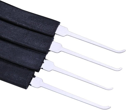 9pcs Lock Pick Tools Set with 1 Tension Wrench – Professional Stainless Steel Lock Picking Kit for Practice, Repair & Locksmith Training