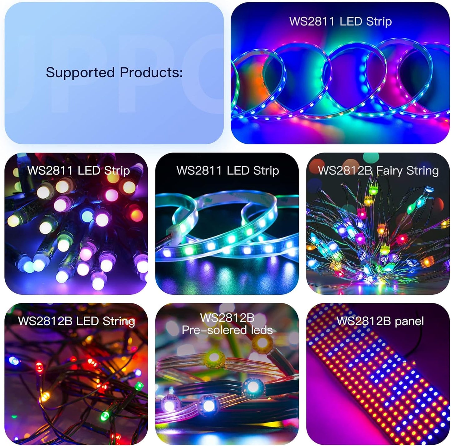 RF LED Strip Remote Controller – 14-Key for RGBIC 5-24V