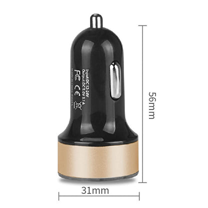 2 Port Portable Car Charger Fast Charging USB Adapter for Android & iPhone – Dual USB Car Charger for All Smartphones
