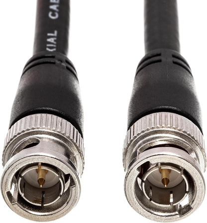 2 Meter MainCore BNC to BNC RG58 50 Ohm CCTV Camera Video Coaxial Cable Lead Black