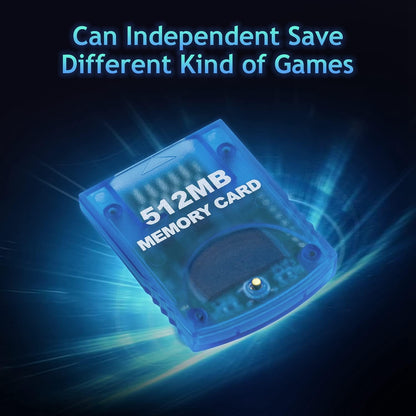 512MB Memory Card Memory Stick For Gamecube GC/Wii Game Console Accessories