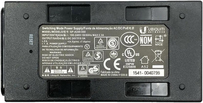 Genuine Ubiquiti POE-24-12W GP-A240-050 Power Supply  24V 0.5A | 12W | OEM Switching Mode Adapter | With PC (Power Cable)