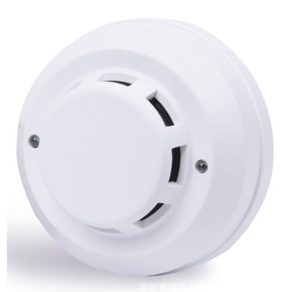 Wired Photoelectric Smoke Detector | Optical Fire Alarm Sensor 9–35V for Network Alarm Systems