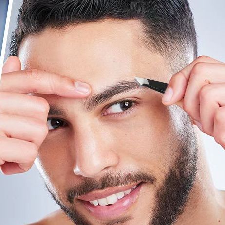 Roofa Spain Deluxe Slant Tip Tweezer Black Stainless Steel Tweezers | Professional Slant Tip For Eyebrows splinter removal, ingrown hair handling | Extra Sharp Hair Removal Tool | For Eyebrow Shaping | For Men And Women