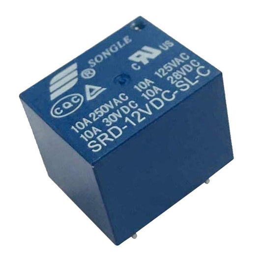 T73 5V Songle Power Relay SRD-5VDC-SL-C 10A/220V AC DC Load control Coil 5V 1pcs