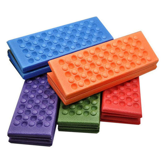 Moisture Proof Foldable EVA Foam Folding Mat Cushion Seat Camping Foldable Picnic Hiking Park Backpacking Mountaineering 39cm x 28cm x 2cm Moisture Proof Floor Mat A One Product