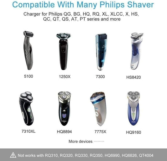 15V Charger for Shaver – Compatible with Aquatec, Arcitec & Multigroom Beard Trimmer Power Adapter