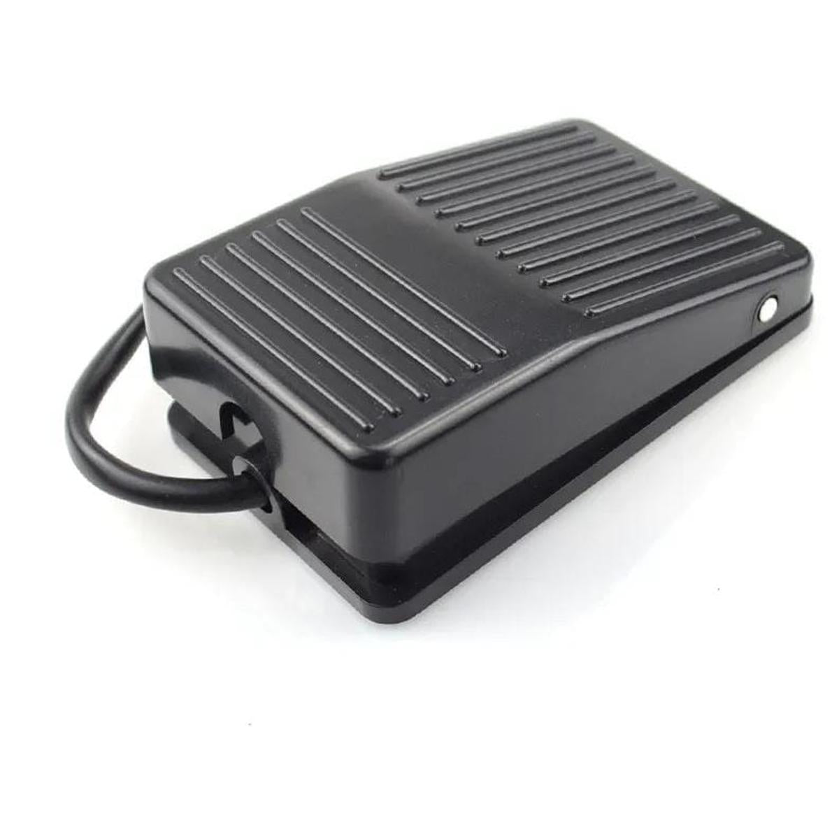 Heavy-Duty Nonslip Metal Momentary Electric Power Foot Pedal Switch – Industrial Control Foot Switch