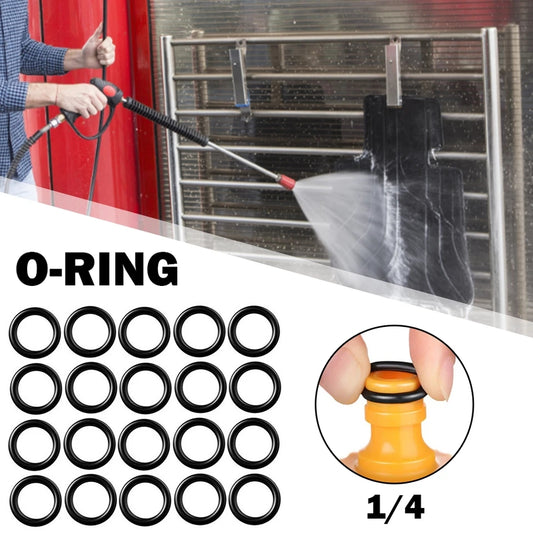 M22 O-Rings 1/4inch Hose Connector Seal Quick Disconnect Durable Rubber Accessories Garden Tool Parts for Pressure Washer
