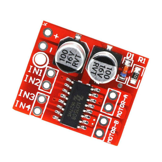 2 Way DC Motor Drive Bard Module PWM Speed Dual H-Bridge Stepper Low on-resistance MOS Switch