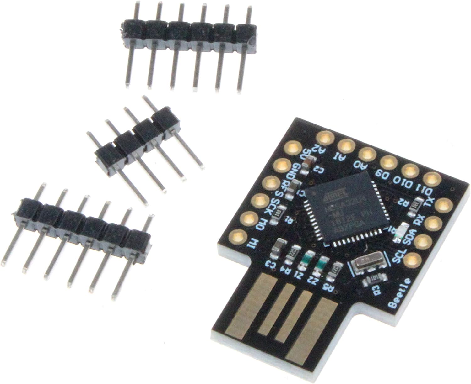 USB ATMEGA32U4 Mini Development Board – Microcontroller Development Board for students, engineers, hobbyists, and DIY electronics projects.