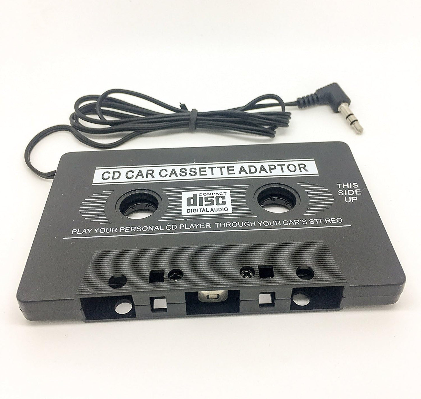 Car Audio Cassette to Aux Adapter, 3.5mm Auxiliary Cable Cassette Receiver, Stereo Audio Tape Converter, Cassette Tape to Auxiliary Adapter, Suitable for Classic Cars And Radios