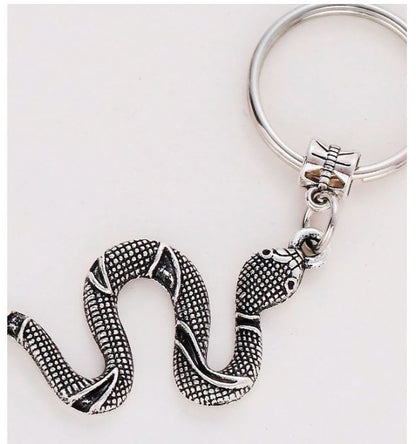 Snake Pendant Keychain Key Ring Metal Gift for your Love One