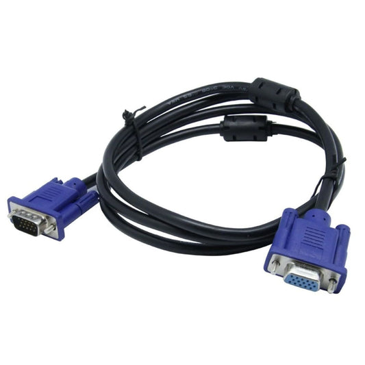 VGA Extension Cable Male to Female HD15 Heavy Duty Monitor Cable | High Quality VGA Extension Cord for PC, TV, Projector (Stable Video Signal)