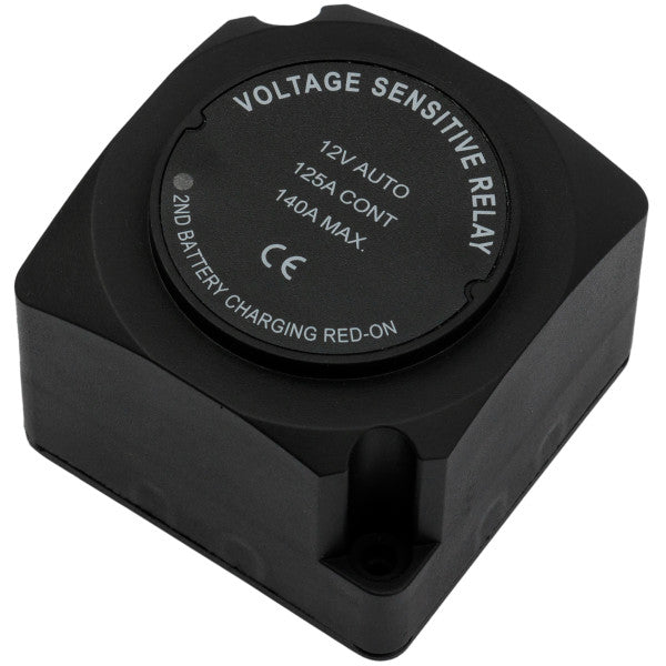 12V Dual Battery Isolator VSR/Voltage Sensitive Relay Waterproof Smart Battery Isolator for Car Boat Truck Pontoon Camper Van RZR UTV 12 Volt 140Amp
