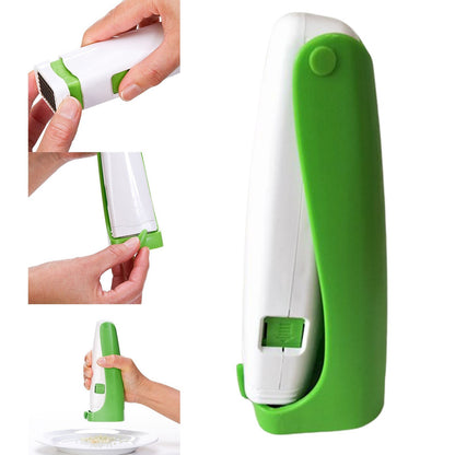 Professional Garlic Cuber Progressive, Manual Garlic Cuber Professional Garlic Cutter Garlic Mincer Squeeze Cuber Slicer Vegetable Kitchen Tool