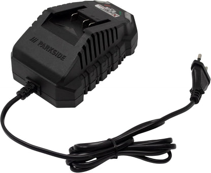 Parkside PLG20C1 20V Battery Charger – Original Fast Charger for Parkside X20V Team Batteries (Black)