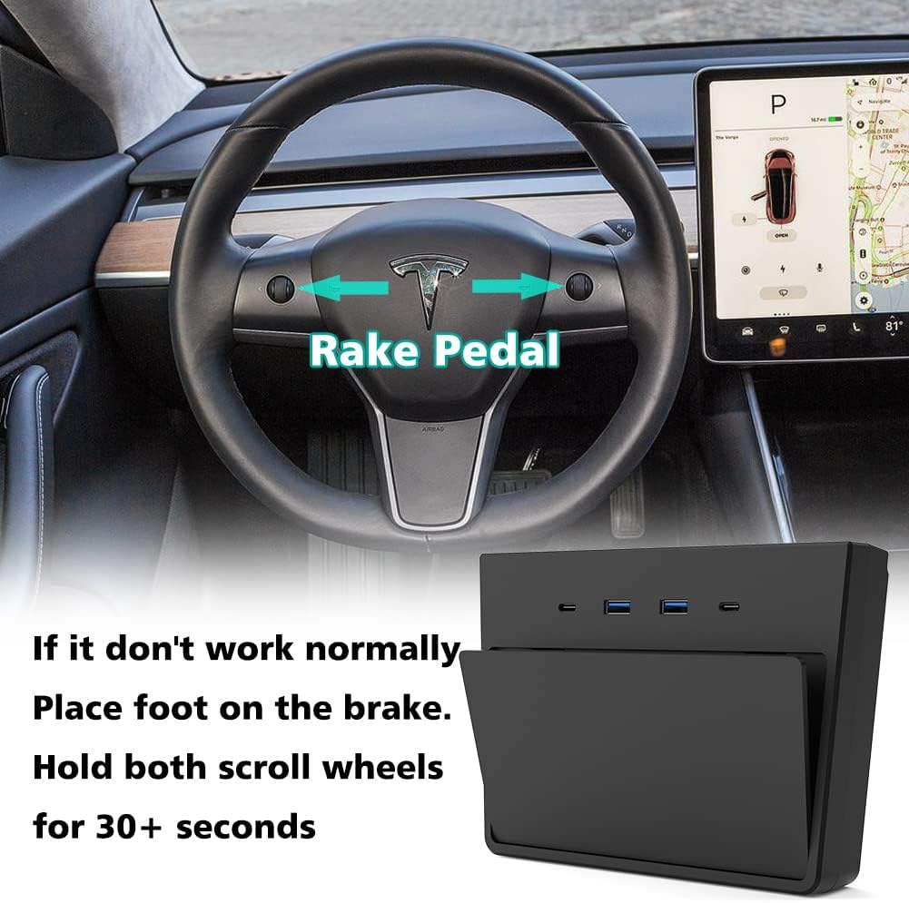 Tesla Model Y USB Hub Gen 2 5-in-1 Pakistan – Dashcam & Sentry Mode Viewer (2020–2021)