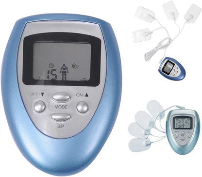 1PC Digital TENS Therapy Machine – Portable Electric Full Body Massager for Pain Relief & Slimming (With Battery & Book)