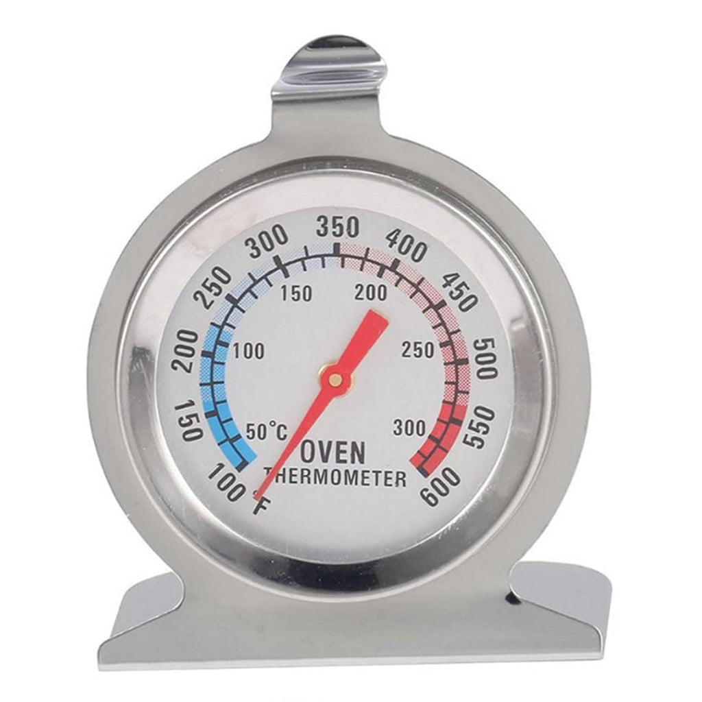 Universal Baking & Meat Temperature Thermometer – Stainless Steel Oven Thermometer Gauge for BBQ, Microwave, Cooker & Kitchen Use
