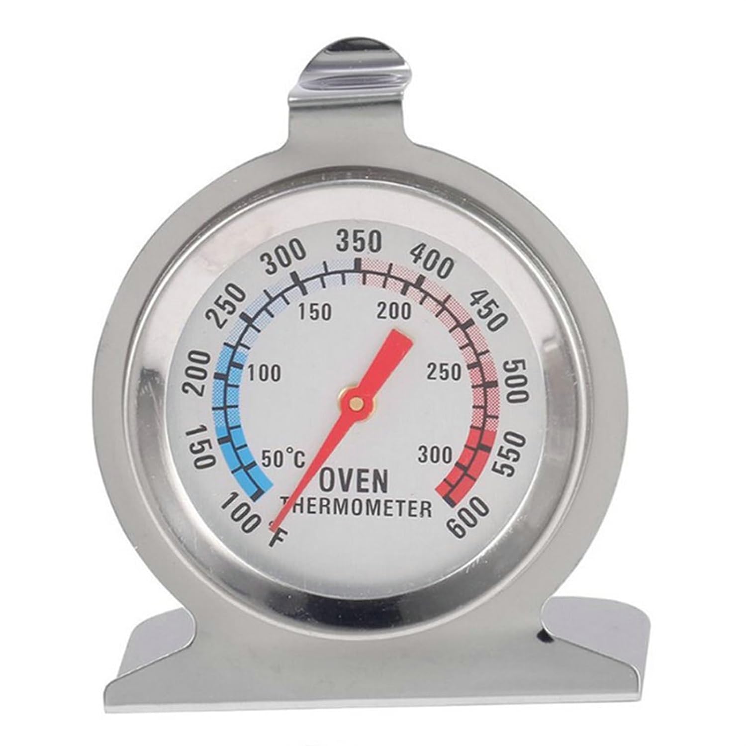 Universal Baking & Meat Temperature Thermometer – Stainless Steel Oven Thermometer Gauge for BBQ, Microwave, Cooker & Kitchen Use