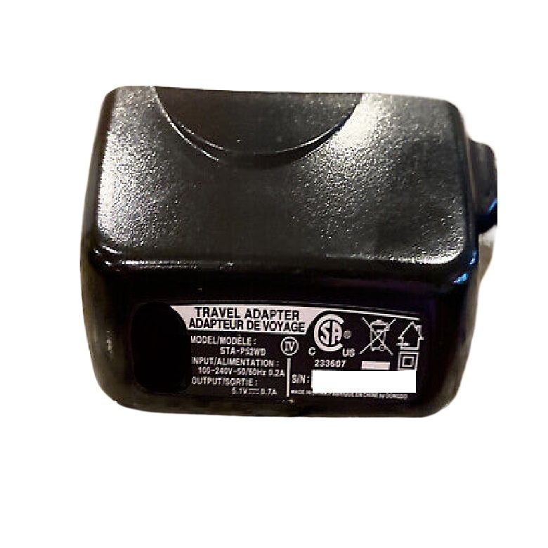 STA-P52WD 5.0V 700mA Travel Charger Power Adapter – Original Replacement Wall Charger