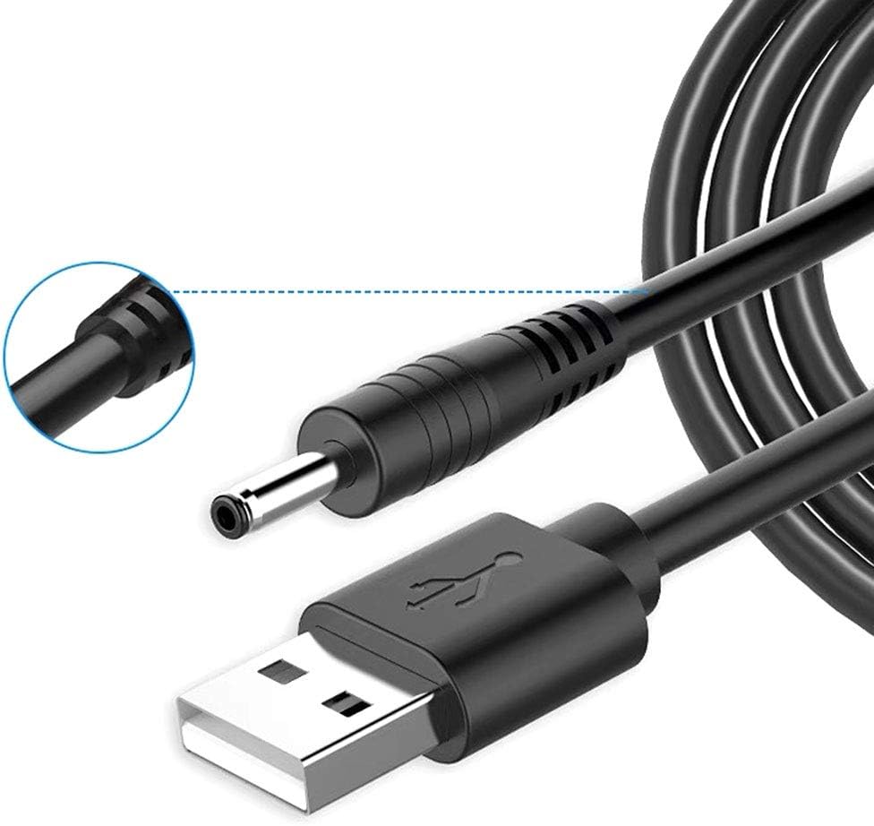 **🔌 USB to DC 3.5mm Charging Cable – USB-A Male to 3.5mm Power Connector  5V Power Supply Adapter for USB HUB, Mini Speakers, LED Lights &amp; More**