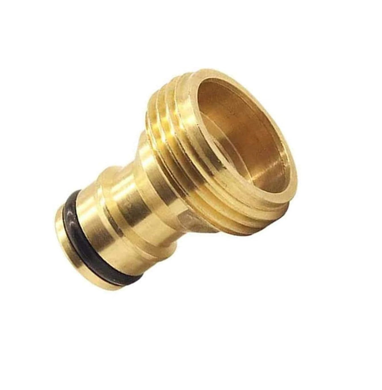 Brass Male Thread Faucet Hose Nozzle Quick Connect Adapter – Durable Rustproof Garden Tap Connector for Hose Pipe