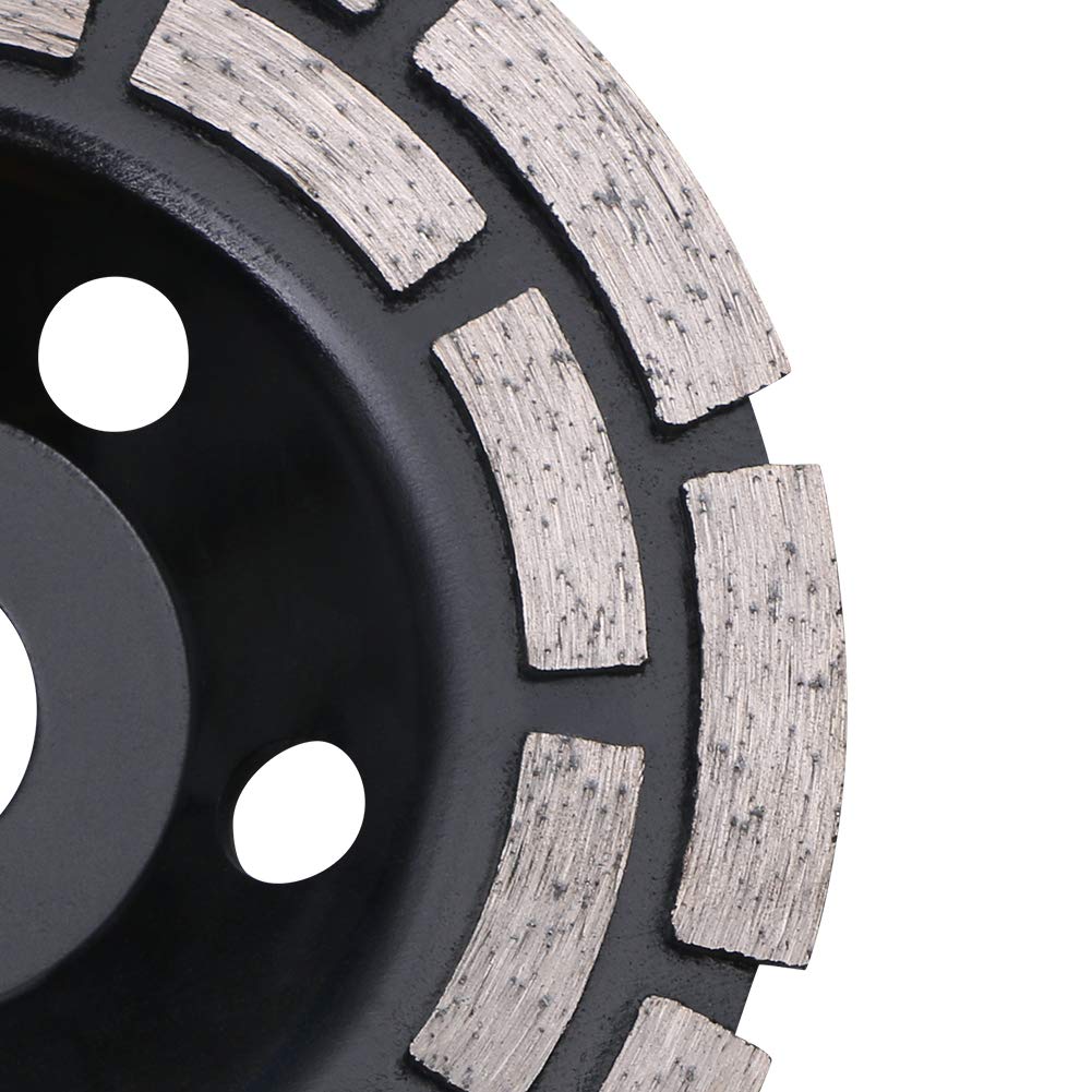 🔥 High-Performance Diamond Grinding Cup Wheel  Universal 125 mm | Double Turbo Row For Concrete • Granite • Natural Stone • Masonry