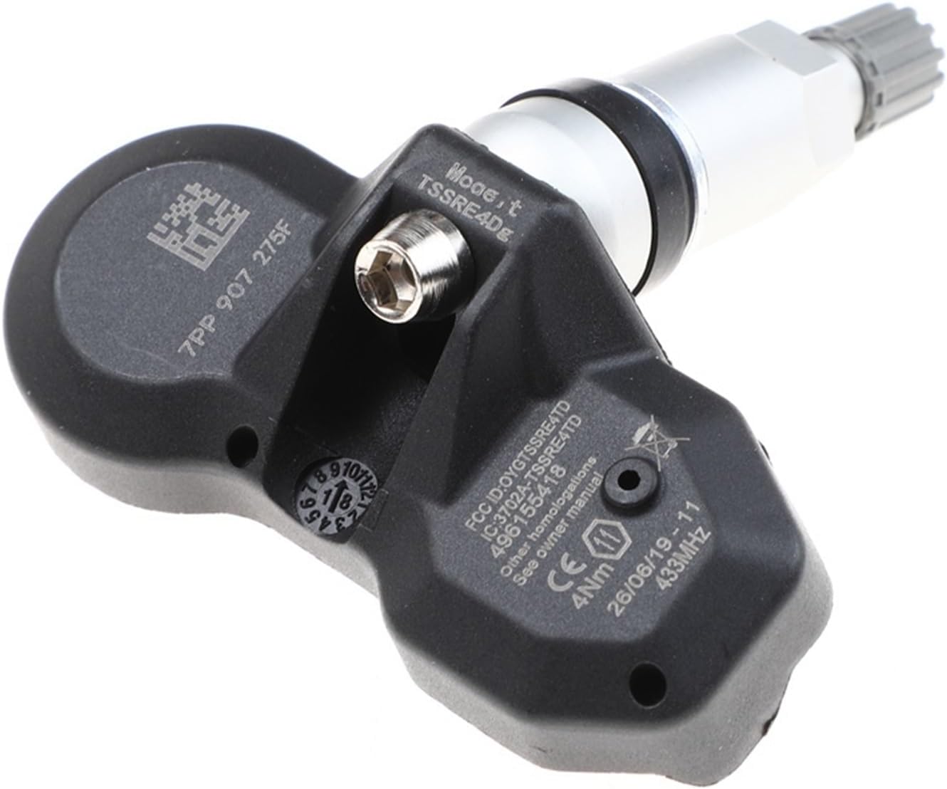 Auto Parts 7PP907275F 7PP-907-275F for A4 A6 A8 Q7 R8 TPMS Tire Pressure Monitoring System Sensor 433MHz for Audi, VW, Porsche, Lamborghini & Aston Martin