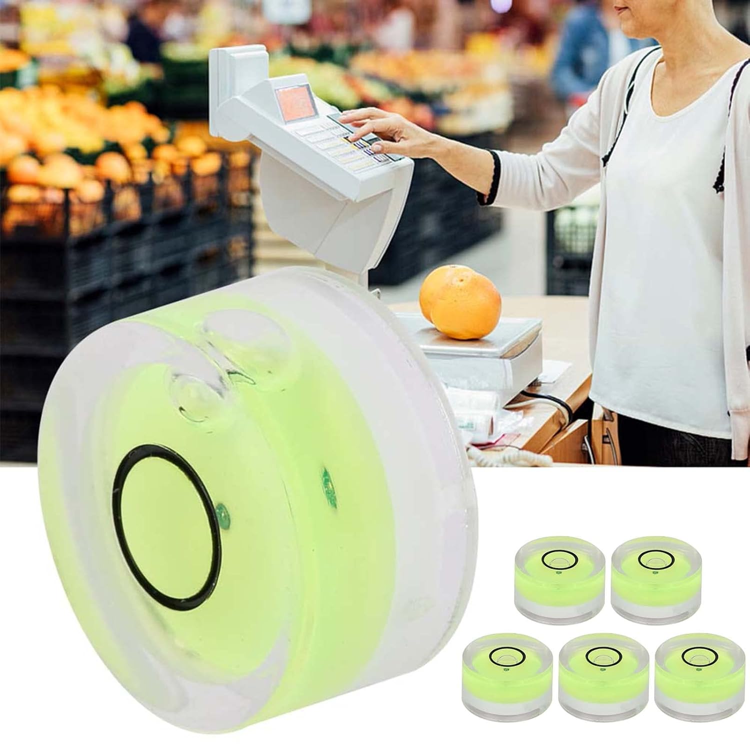 🔵 Mini Round Bubble Level – Small Circular Precision Level for Accurate Measuring