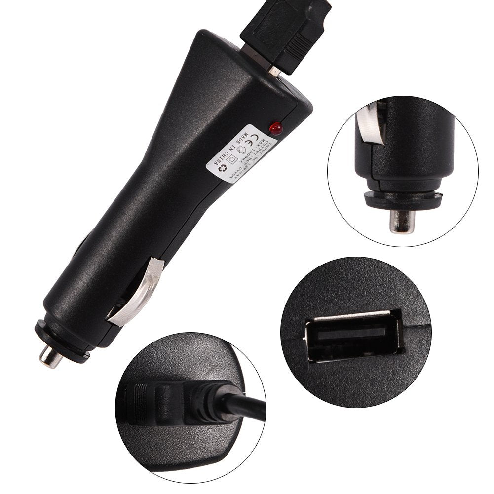 🚗🔌 Car Mobile Charger – 5V 0.5A Output | 12V–24V Input | LED Indicator