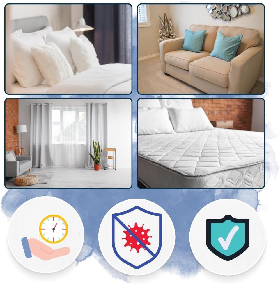 UV Light Sanitizer & UVC Disinfection Lamp with Remote Control for Home, Office & Kitchen